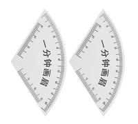 GOOHOCHY 2pcs Eyebrow Drawing Aid Ruler Accurate Shaping Brow Stencils Eyebrow Guide Template Makeup Measurement Ruler for Precise Brow Shaping