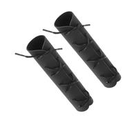 GOOHOCHY 2Pcs French Horn Handle Wrap Covers Lightweight PU Horn Protection Cushions for Scratch and Dirt Resistance Easy to Use and Carry Accessories for Musicians