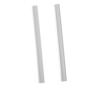 GOOHOCHY 2pcs Garbage Shovel Dustpan Plastic Lip Edge Insert Strip Replacement for Sink Edge Protector and Dustpan Brush