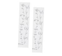 GOOHOCHY 2pcs Guitar Fretboard Stickers Tree Decals for Electric Acoustic Guitars Easy to Install Remove Durable Decoration for Music Lovers