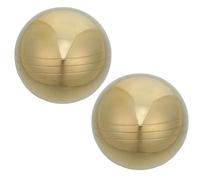 GOOHOCHY 2pcs Hand Exercise Balls for Wrist Exercise, Exercise Handball for Hand Massage, Brass Round Balls for Therapy and Relaxation