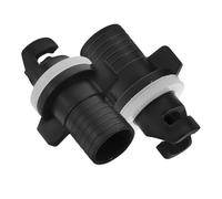 GOOHOCHY 2pcs Inflatable Boat Valve Adapter Portable Pump Hose Connector for Paddle Board Kayak Leak Resistant Air Pump Adapter for Easy Inflation Deflation Durable Design for Outdoor Use