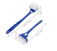 GOOHOCHY 2pcs Long Handle Back Applicator Daily Lotion Applicator for Your Back Self Tanner for Women Blue