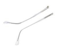 GOOHOCHY 2pcs Metal and Resin Eyeglass Temples Replacement Arms for Eyewear Frames with Classic Retro Look, Prevents Slipping and Provides Aesthetic Enhancement for DIY Installation