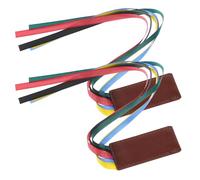 GOOHOCHY 2pcs Multi-Function Leather and Polyester Ribbon Bookmark for Bible and Book Reading, Portable Page Marker for Convenient Reading Progress, Suitable for Home and Study Use