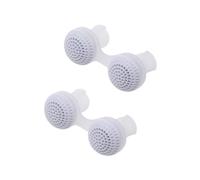 GOOHOCHY 2pcs Nasal Snoring Clips Mute Sleep Stopper Nose Buds for Snoring Reduction Nose Breath Apparatus Portable Case