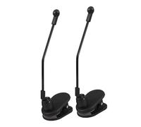 GOOHOCHY 2pcs Nonslip Music Sheet Clips for Piano Durable Page Holders Compact Music Book Stands for Easy Setup and Transport for Musicians and Performers