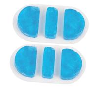GOOHOCHY 2pcs Nose Therapy Ice Pack Cold Compress Gel Pads for Injury Relief Reusable Cooling Pack for Nose Bleeds and Treatment Lightweight TPU Gel
