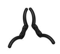 GOOHOCHY 2pcs Nylon Flagpole Cleat Hook Durable Hardware for Easy Installation Versatile Design for Various Flagpole for Boat Owners and Outdoor Use