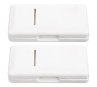 GOOHOCHY 2pcs Oboe Reed Box Hold to Reeds Plastic Case for Storage Woodwind Accessories
