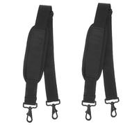 GOOHOCHY 2pcs Padded Adjustable Shoulder Straps Replacement for Instrument Cases Violin Bag and Guitar Box Shoulder Belts for Carrying Musical Equipment