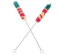 GOOHOCHY 2Pcs Piccolo Cleaning Brush Lightweight Instrument Maintenance Tool for Dust Removal Portable and Easy to Store Cleaning Brush for Music Instruments