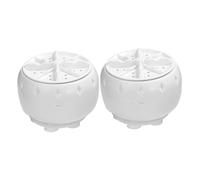 GOOHOCHY 2pcs Portable Mini Washing Machine Automatic Ultrasonic Washer for Rv and Home Use Gentle Delicate Fabrics USB Power Supply for Travel and Apartments
