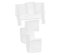 GOOHOCHY 2pcs Record Needle Protective Cover Plastic Stylus Head Protector Compatible AT-3600L Sturdy Turntable Needle Cover Keeps Stylus Clean Vinyl Player Accessories