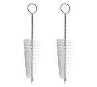 GOOHOCHY 2pcs Saxophone Cleaning Brush Set for Alto Tenor Soprano Sax Sound Hole, Wind Instrument Mouthpiece Cleaning Bristle for Interior Maintenance