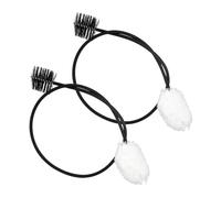 GOOHOCHY 2pcs Saxophone Cleaning Brushes for Alto Sax Piccolo Flute Musical Instrument Maintenance Tool