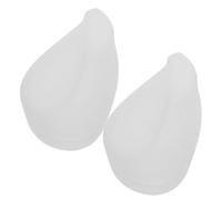 GOOHOCHY 2pcs Silicone Clarinet Mouthpiece Sleeve Flexible Protective Cap for Recorder Mouth Guards Silicone Sleeves for Musical Instrument Mouthpiece Protection
