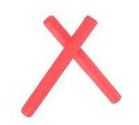 GOOHOCHY 2pcs Silicone Drumstick Covers for Mute Practice Drumstick Tips for Electronic and Acoustic Drums Lightweight and Soft Design for Silent Playing