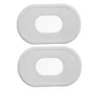 GOOHOCHY 2pcs Soft Silicone Scuba Mouthpiece Lip Guard for Diving Regulator Non-bite Comfortable Replacement Protects Lips From Hazards Fits Standard Scuba Regulators for Snorkeling and