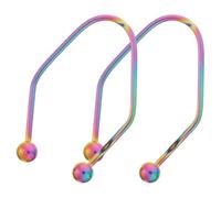 GOOHOCHY 2pcs Stainless Steel Dimple Makers for Cheeks, Face Trainer for Women and Men, Classic Design with Sl ppearance, Fits Face Shapes, for Developing Natural Dimples and Facial
