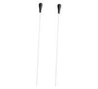 GOOHOCHY 2pcs Sturdy Resin Music Conductor Sticks with Sturdy and Comfortable Handles, for Orchestra and Team Direction, High-quality Conducting Accessories