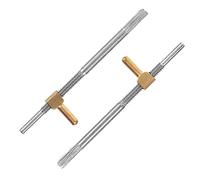 GOOHOCHY 2pcs Violin Bow Frog Part Metal Screws Portable Sturdy Lightweight Random Style Head Violin Accessory for Orchestral Instrument Repair