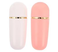 GOOHOCHY 2pcs Volcanic Stone Face Roller for Oil Control and Pore Minimizing Portable Oil-Absorbing Facial Massage Tool for Oily Skin Matte Effect Enhancer and Skin Texture Refiner