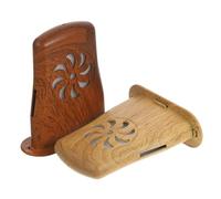 GOOHOCHY 2pcs Wood Grain Guitar Sound Humidifier for Acoustic and Ukulele Precise Moisture Control to Prevent Cracking Instrument Humidifier with Stylish Design for Long-term Protection