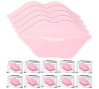 GOOHOCHY 30pcs Moisturizing Lip Masks with Collagen, Lightweight and Adorable Pink Lip Care Films for Exfoliating and Hydrating, for Women in Winter