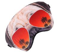 GOOHOCHY 3D Pug Animal Eye Mask for Sleeping - Creative Cute Sleep Mask Light Blocking, Washable Eye Cover for Travel and Night Rest