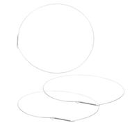 GOOHOCHY 3Pcs 34Cm Washing Machine Door Seal Ring with Stainless Steel Spring Wire Clamp, Front Load Washer Boot Retaining Ring Replacement, Anti-Leak Washer Door Gasket for Appliance