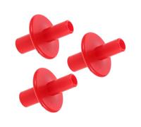 GOOHOCHY 3pcs Drum Set Cymbal Seat Sleeves Double Headed Plastic Cymbal Stand Components Drum Kit Washer Spacer Boom Tilter