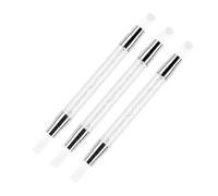 GOOHOCHY 3pcs Dual Head Silicone Nail Art Pens for Carving Flowers and Making Patterns Double End Oblique Dotting for Nails and Clay