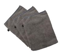 GOOHOCHY 3pcs Facial Cleaning Gloves Portable Microfiber Makeup Cleaning Gloves Comfortable Face Mitts for Facial Wash and Skin Care