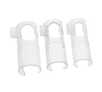GOOHOCHY 3pcs Flute Blowing Aid Mouthpiece Protector Set for e f g Bamboo Flute, Dizi Membrane Support for Beginner Practice and Wind Control