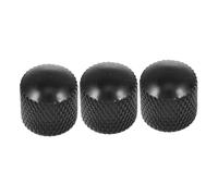 GOOHOCHY 3pcs Guitar Volume Knobs for Electric Guitar Metal Electric Volume Knobs