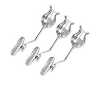 GOOHOCHY 3pcs Lightweight Trumpet Lyre Clip Sheet Music Holder for Marching Band Fits Trombone and Trumpet Firm Attachment with Music Notation for Concerts and Outdoor Performances
