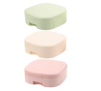 GOOHOCHY 3pcs Makeup Mirror with Storage Portable Travel Vanity Organizer for Women Minimalist Compact Design with Clear Reflection Suitable for Desk and Dressing Table Use Includes Combs