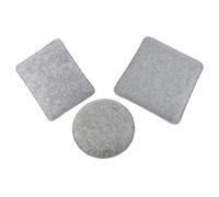 GOOHOCHY 3pcs Multi-Function Felt Felting Pads Cushion for Painting and Art Craft Projects, Easy-to-use Sturdy Felt Material Needle Felting Base for Professional Artists and Beginners