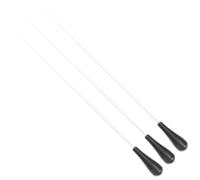 GOOHOCHY 3pcs Orchestra Conductor Baton with Reflective Finish Lightweight Design and Reinforced Grip for Symphony Marching Band Choir and Stage Performance
