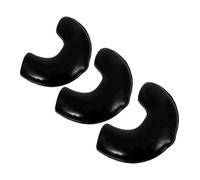 GOOHOCHY 3pcs Saxophone Neck Strap Rubber Sleeve Durable Hook Cover for Tenor Saxophone Accessories Easy Replacement Protection From Wear and Tear for Professional Use