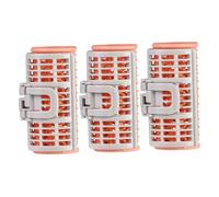 GOOHOCHY 3pcs Self Grip Hair Rollers Plastic Curlers Lightweight Hair Styling Tools for Bangs Roots and Tails Temporary Hairdressing Rollers for Women