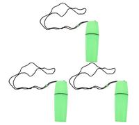 GOOHOCHY 3pcs Waterproof Sealing Storage Jars for Beach, Floating Watertight Plastic Containers Lid, Small Outdoor Dry Boxes for Kayak, Snorkeling, and Boating, Green