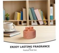 GOOHOCHY 3pcs Wood Aromatherapy Diffuser Portable Essential Oil Diffusers for Bedroom Office Yoga Travel Spaces Natural Sustainable Fragrance