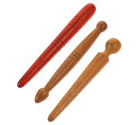 GOOHOCHY 3Pcs Wooden Foot Reflexology Massage Sticks Manual Acupressure Tools for Relaxation Unique for Teachers Family and Friends Durable and Easy to Use Foot Massage