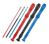GOOHOCHY 3sets Recorder Student Boy Girl Abs Flute Musical Instrument for Boys and Girls Beginner Practice Clarinet Instrument Portable Wind for Classroom Outdoor and Music Lessons