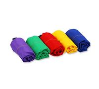 GOOHOCHY 4 Pcs Durable Sack Race Game Bags for Lightweight Jumping Bags for Outdoor Lawn Fun Mixed Colors for Boys for Parties and Group Activities Random Color