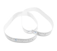 GOOHOCHY 4 Pieces Waterproof Adhesive Fish Measuring Ruler Tape, 36-inch Double Scale Fish Ruler for Fishing Boats and Outdoor Fishing Supplies