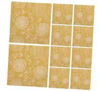 GOOHOCHY 40pcs Gold Rose Paper Napkins Decorative Bar Cocktail Serviettes for Wedding Bridal Shower Birthday Party Absorbent Disposable Table Napkins
