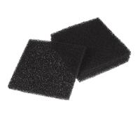 GOOHOCHY 4Pcs Activated Carbon Fiber Filter Pads for Garbage Bin and Indoor Compost Square Sponge Replacement Filters for Kitchen Compost Bin Odor Control